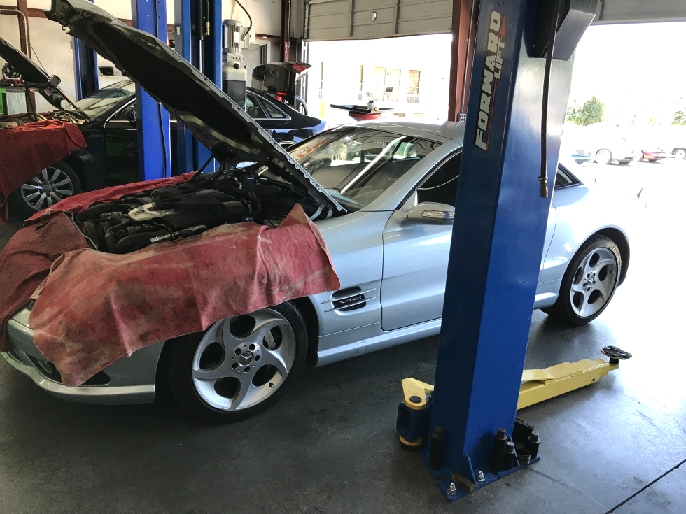 Mercedes Benz Repair | Mercedes SL 600 EuroHaus Mercedes Repair