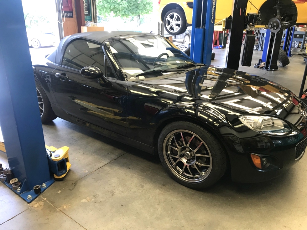 EuroHaus MotorSports MAZDA MIATA Suspension and Cold Air Intake Race Prep Track Service