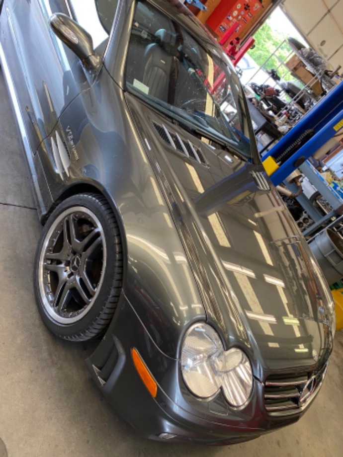 Mercedes Benz SL65 AMG Brake Service EuroHaus Mercedes Repair