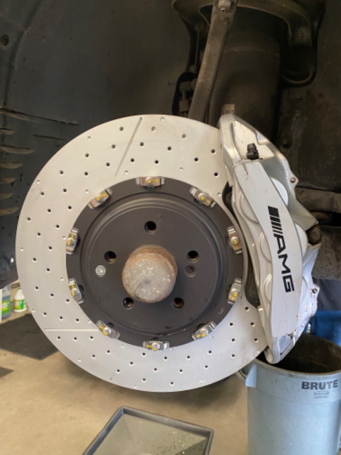 Mercedes Benz SL65 AMG Brake Service EuroHaus Mercedes Repair