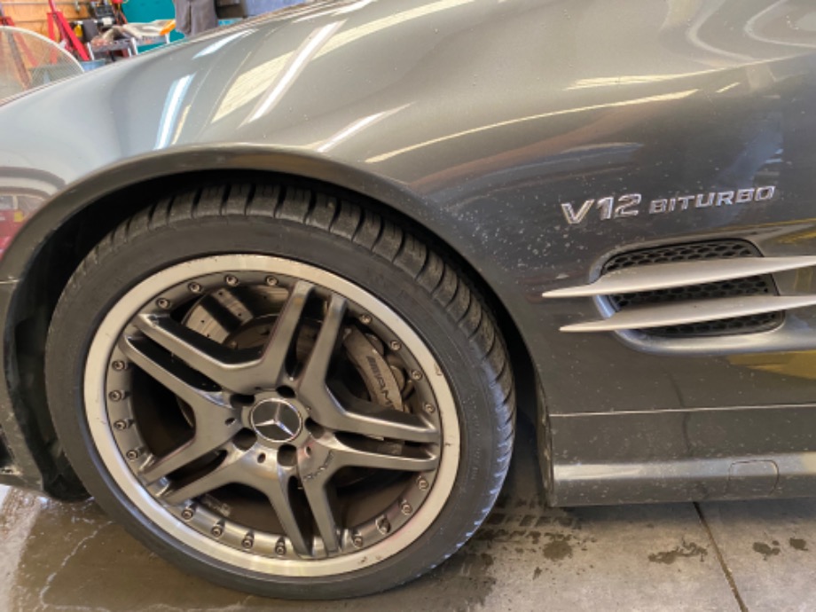 Mercedes Benz SL65 AMG Brake Service EuroHaus Mercedes Repair